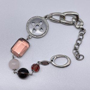 Fossil Bracelet Steel Colors Gems